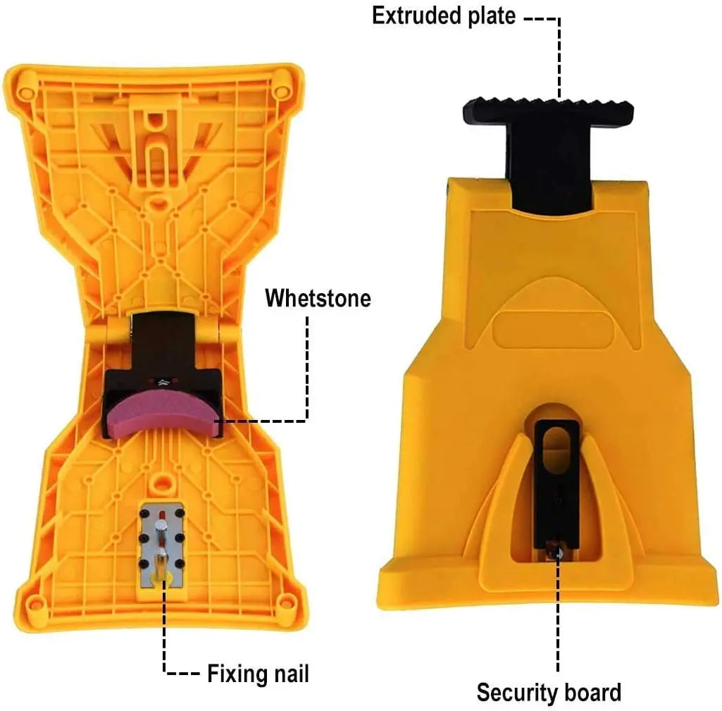 TYIIPLUS™ Portable Bar-Mounted Chainsaw Sharpener – Fast Chain Sharpening Tool for 14"–20" Chainsaws