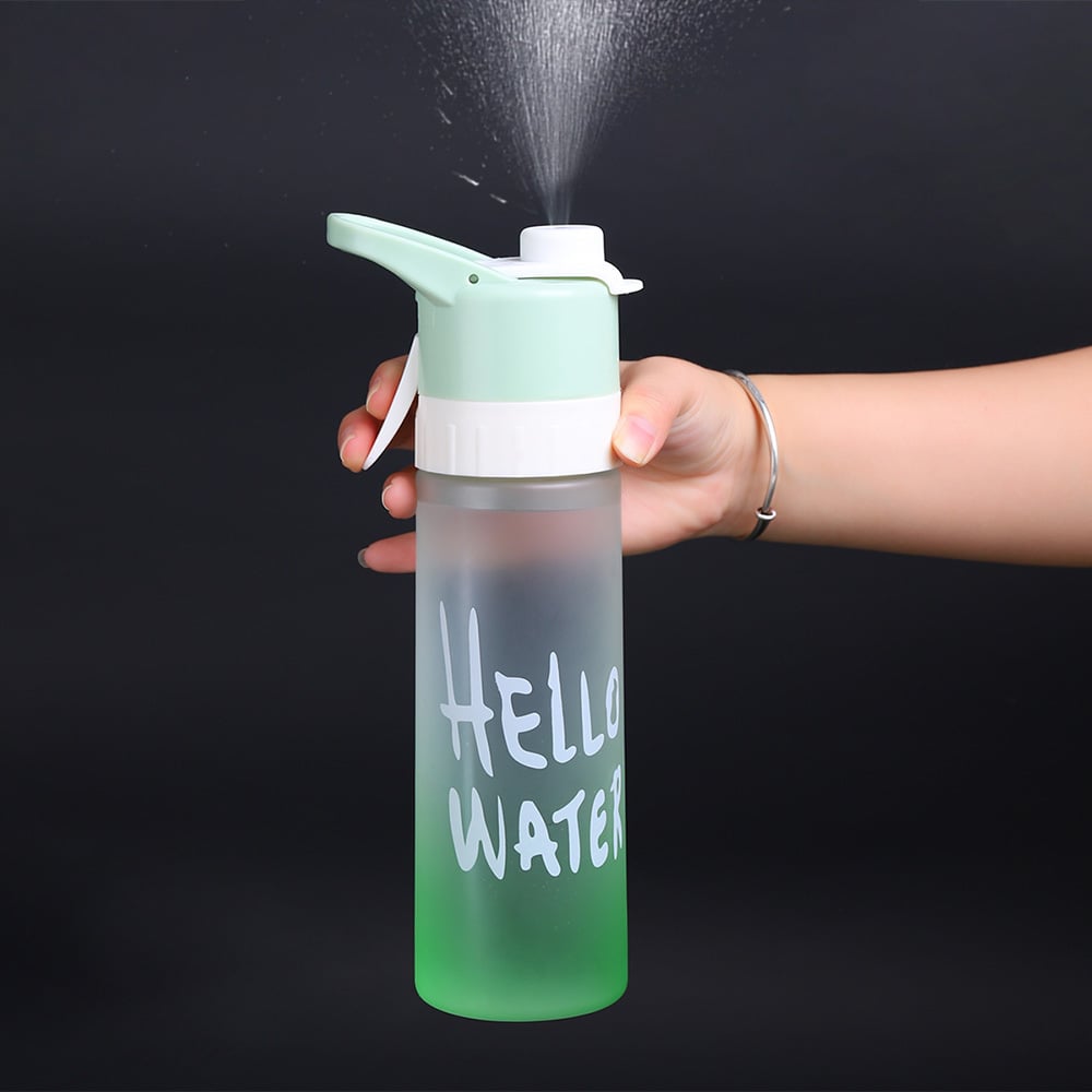 2-in-1 Hydration Bottle — Drink & Cool Down Without Carrying Extra Gear
