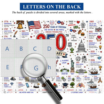 🧩 Patriotic America Jigsaw Puzzle 1000 Pieces