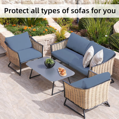 🪑 Stretch Sofa Cushion Covers Set
