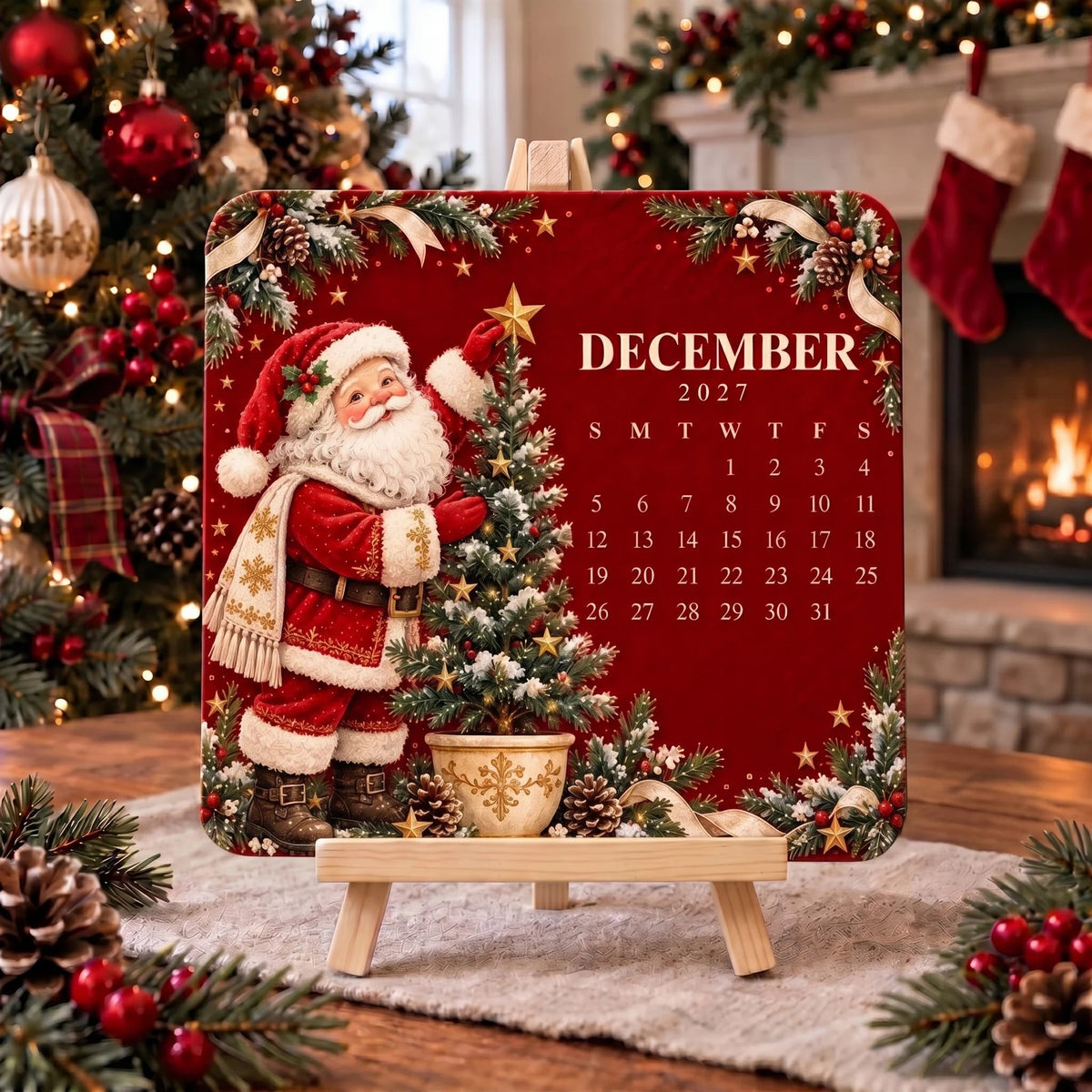 🎄🌱 Christmas Limited Edition – Eco-Friendly Plantable “Timeless” Seed Calendar 2027 🌸🌿