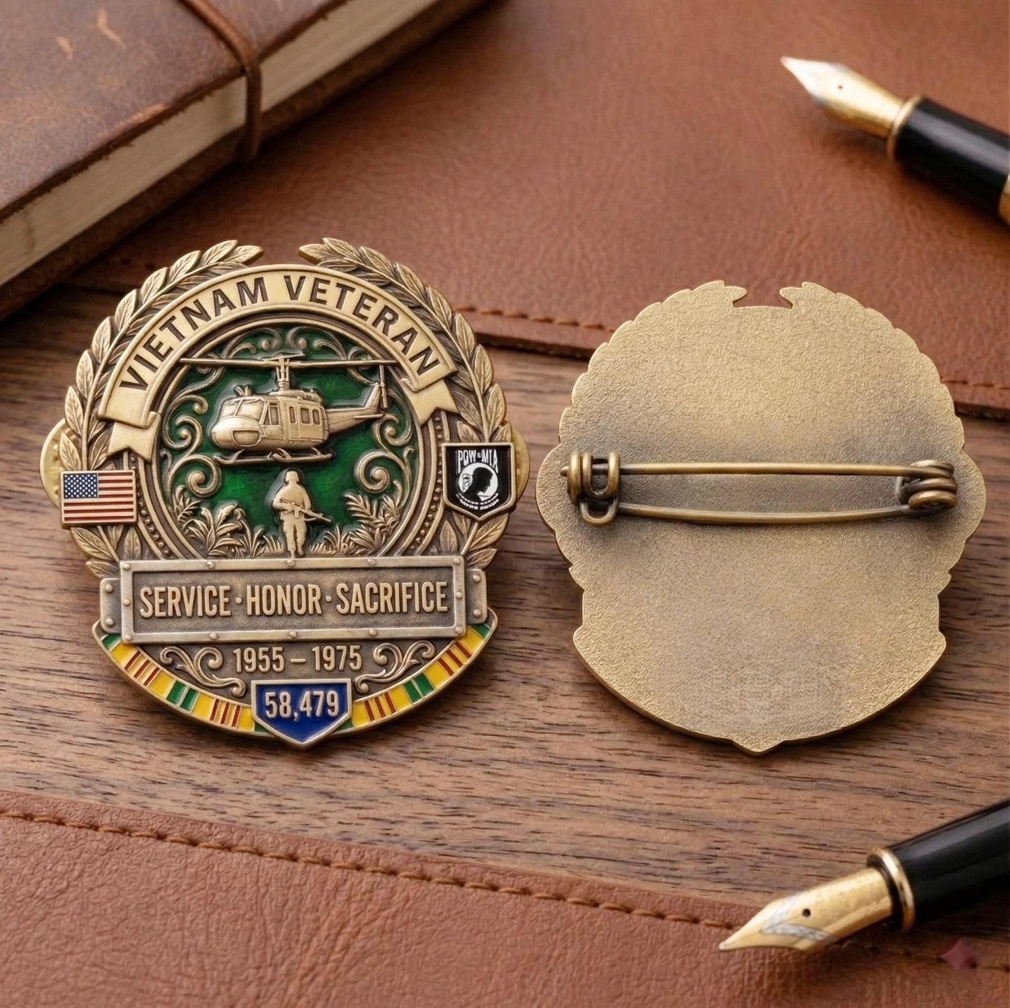 🎖️Vietnam Veteran Honor Commemorative Pin