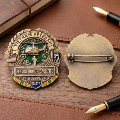 🎖️Vietnam Veteran Honor Commemorative Pin