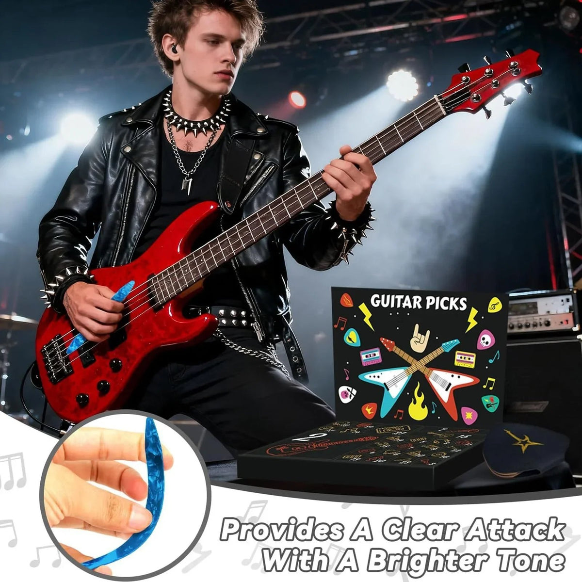 🎸Guitar Pick Countdown Calendar🎶 For the one who speaks fluent guitar! 🤘