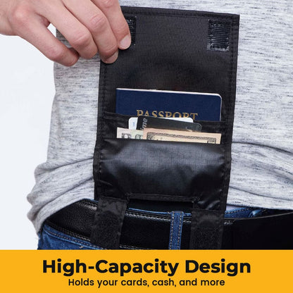 Slim Belt Wallet - Zero Bulk For Your Everyday Carry