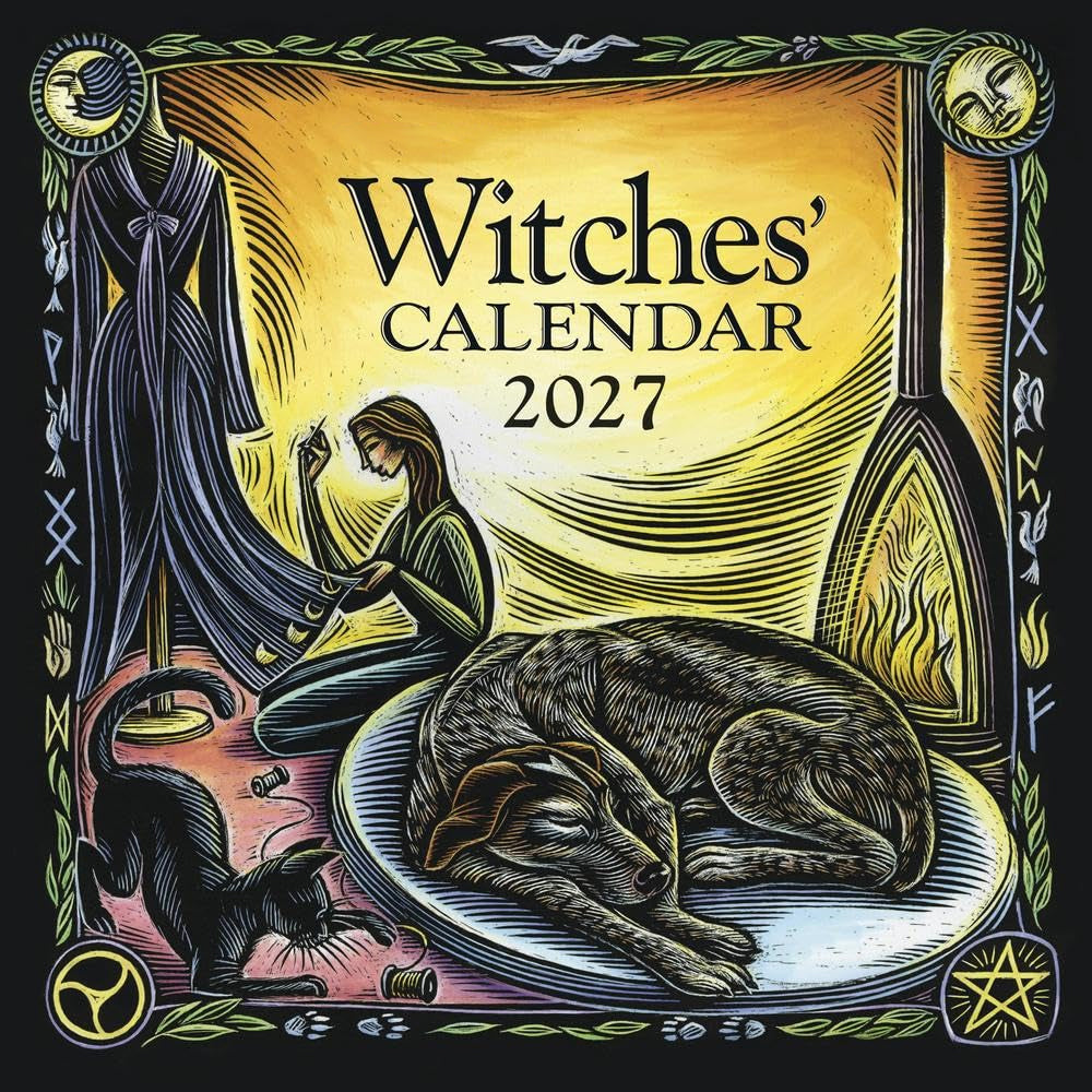 🕯️ 2027 Witches' Calendar – Premium Wall Calendar & Witchy Gift
