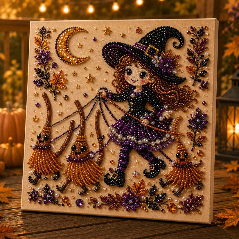 👻🎃 3D Pearl Art Halloween DIY Kit