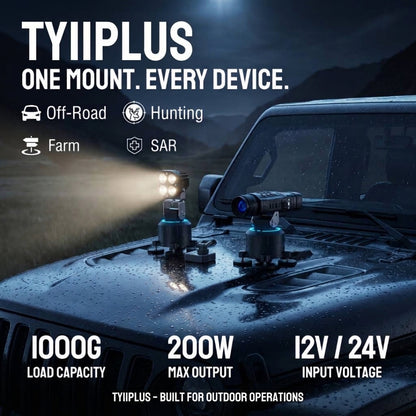 🏕️ Omni-Directional 360-degree rotation LED Pod Light