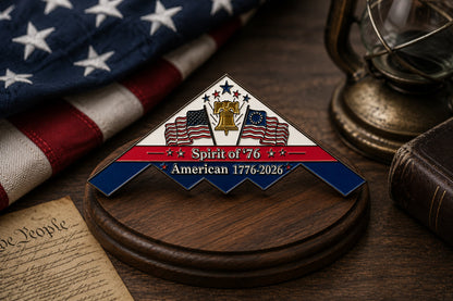 Spirit of ’76 B-2 Stealth Bomber Replica Collectible – 250th Anniversary Patriotic Display Piece