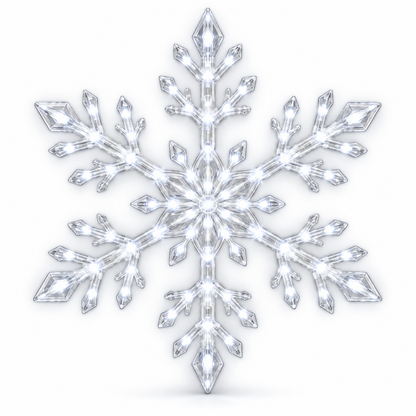 ❄️TYIIPLUS LED Snowflake Wall Light Set (12 Pcs)