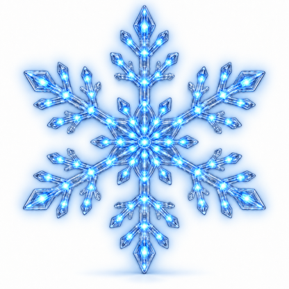 ❄️TYIIPLUS LED Snowflake Wall Light Set (12 Pcs)
