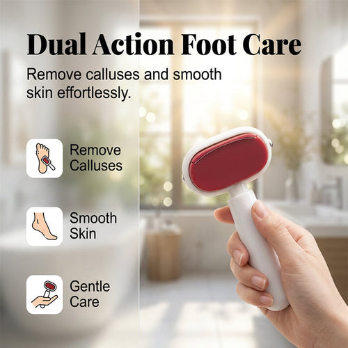 TYIIPLUS™ Double-Sided Foot Scraper – Easily Removes Calluses and Dead Skin ✨🦶