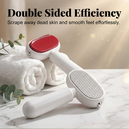 TYIIPLUS™ Double-Sided Foot Scraper – Easily Removes Calluses and Dead Skin ✨🦶