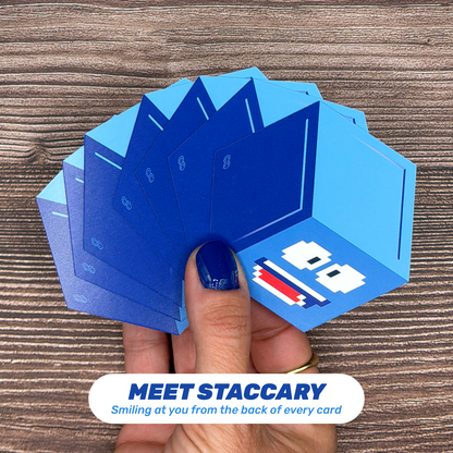 STACKZ, the Card Game with 3D Energy